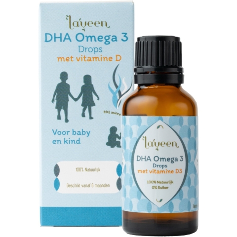 Laveen DHA Omega 3 Drops met Vitamine D