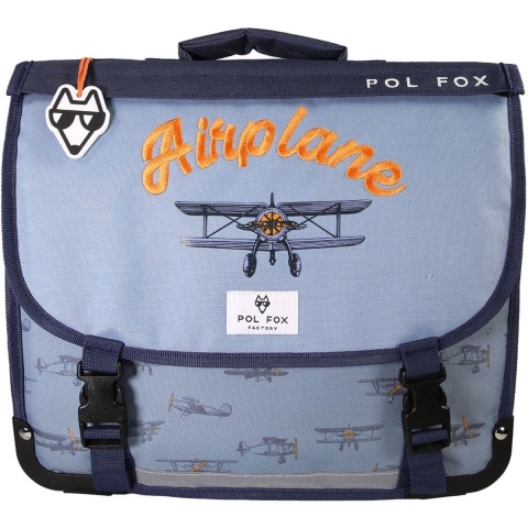 Schooltas voor kinderen Pol Fox Airplane
