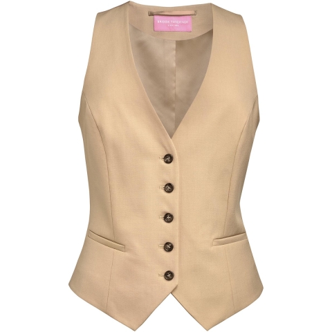 Getailleerd dames kostuumvest Brook Taverner Béatrice