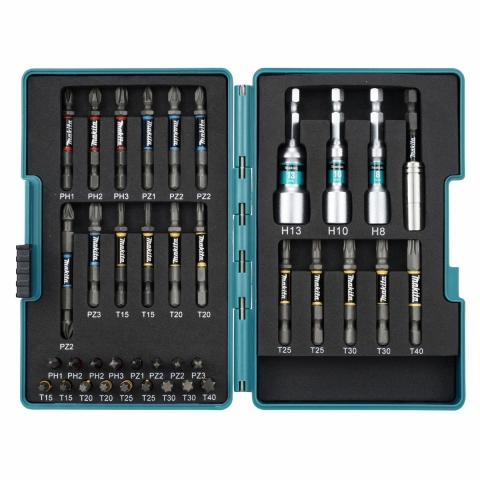 Makita E-26179 Impact Premier slagschroefbitset 38-delig