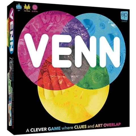 Venn– partyspel van USAopoly | creatief&grappig associatiespel