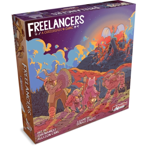 Freelancers: A Crossroads Game | Fantasy RPG Campaign Game | Plaid Hat Games