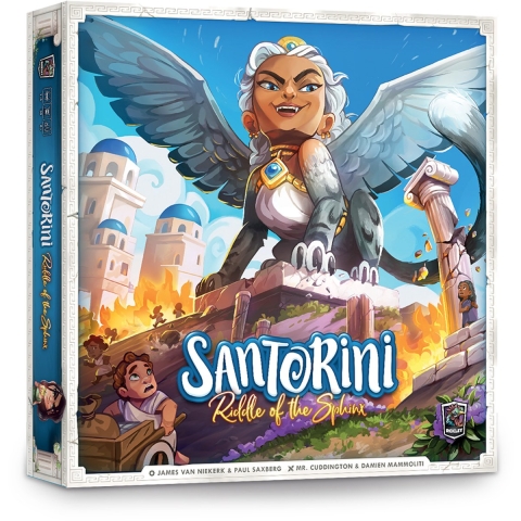 Santorini: Riddle of the Sphinx– Bordspel Uitbreiding – Roxley Games