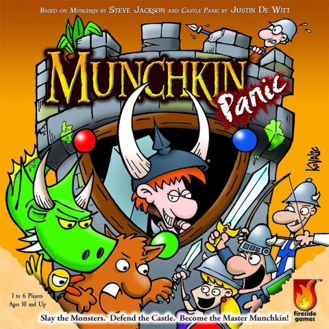 Munchkin Panic– Semi-coöperatief bordspel vol humor | Fireside Games