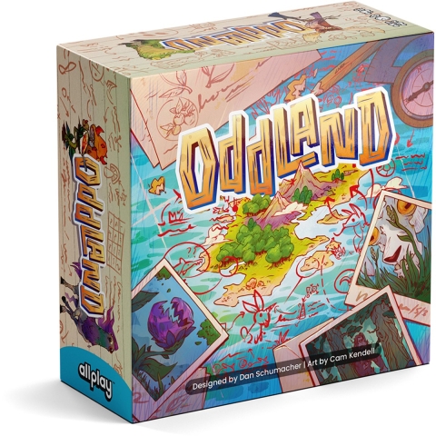 Oddland– Tegellegspel vol vreemde flora&fauna (Allplay)