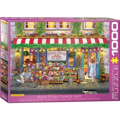 Puzzel - Plush Petals Flower Shop - Paul Normand (1000)