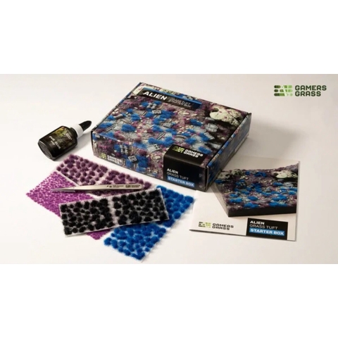 Gamers Grass Grass Tuft Alien Starter Box | Starterset voor sci-fi landschappen
