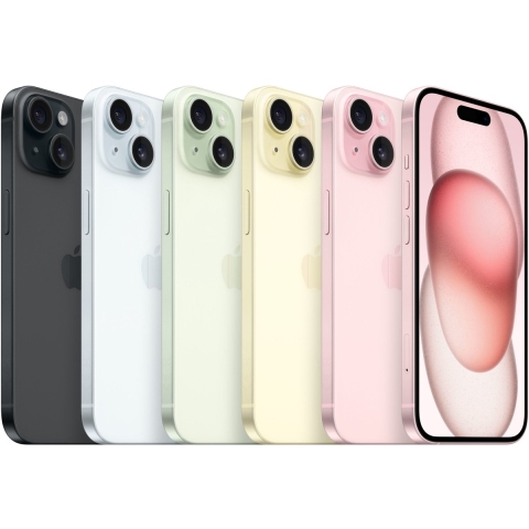 Smartphone iPhone 15 Apple MTP63QL/A 6,1"256 GB 6 GB RAM Zwart