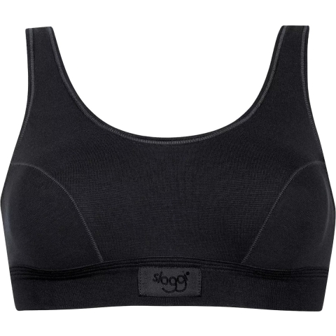 Sloggi Double Comfort - Dames Top - Lycra Freefit X-Move - Zwart - Maat 42