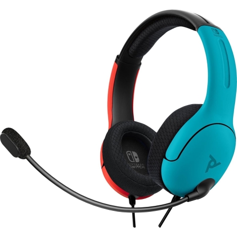PDP AIRLITE - Bedrade headset - Ruisonderdrukkende microfoon - Rood/Zwart/Blauw