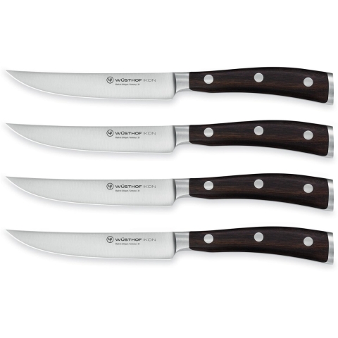 Wüsthof Ikon 4-delige steakmessenset, 1070560402