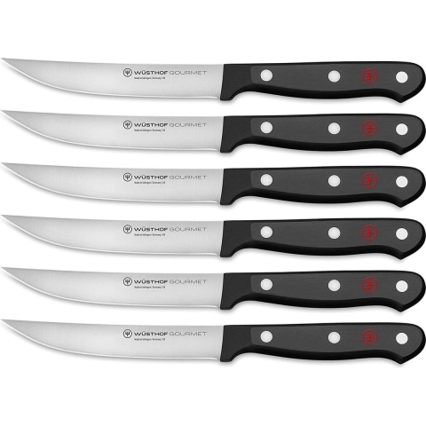 Wüsthof Gourmet 6-delige steakmesset, 1125060601