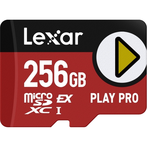 Lexar microSD Express 7.1 PLAY Pro 256GB up to R900/W600MB/s |  | 0843367135745