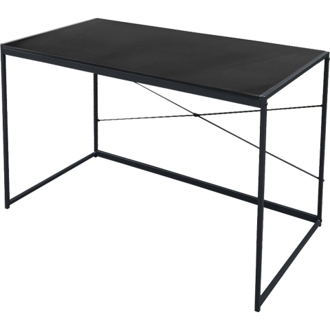 VDD Industrial Vintage Design - Bureautafel - 120 x 60 cm - Zwart