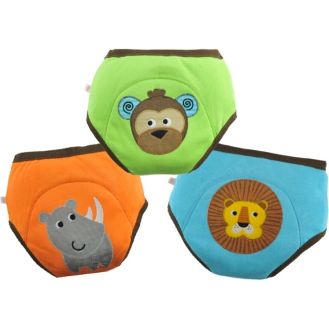 Zoocchini Oefenbroekjes 2-3 jaar Safari Boys 3 stuks