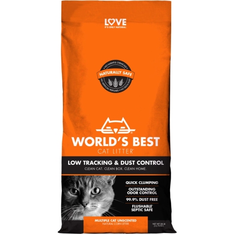 World's Best Cat Litter Kattenbakvulling Low Tracking&Dust Control 12,7 kg
