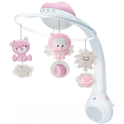 Projector Infantino Musical 3-in-1 Mobile Dusty Pink