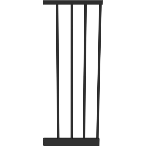 Traphek Noma Pressure Fit Verlengstuk 28cm Zwart