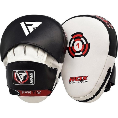 RDX Sports T1 Boxing Focus Pads - Wit