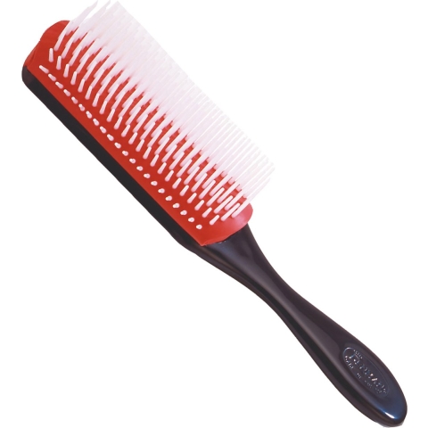 Denman D4 Large Styling Brush (9 Row) Rood
