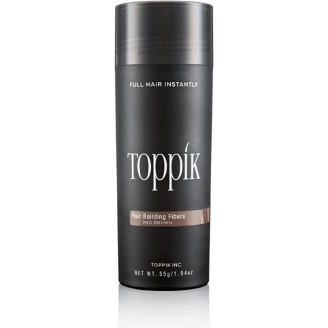 Toppik Hair Building Fibres 55gr Middenbruin