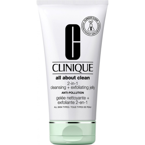 Clinique All About Clean 2-in-1 Cleansing + Exfoliating Jelly Anti-Pollution 150ml