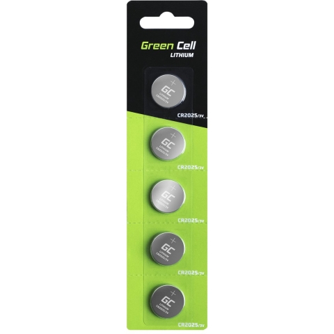 Green Cell Knoopcel CR2025 3 V 10 stuk(s) 160 mAh Lithium CR2025