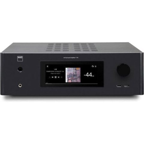 NAD T778 Surround Versterker met Bluesound Muziekstreamer