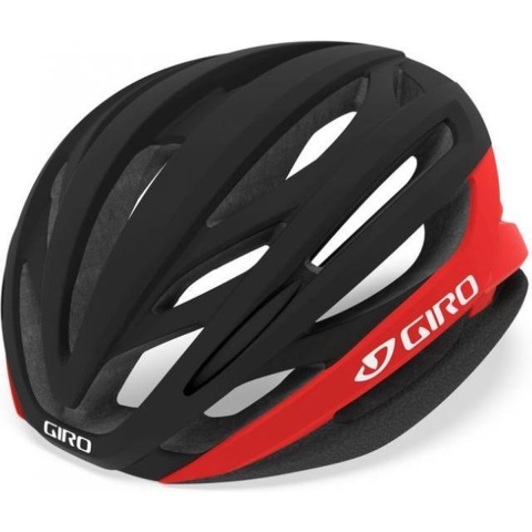 Giro Syntax Mips race fietshelm zwart/rood, L (59-63 cm)