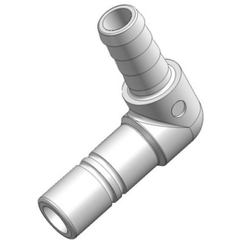 Whale WX1591 Quick Connect Bocht adapter 90° 1/2"- 15mm 2 stuks
