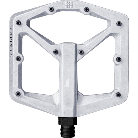 Crankbrothers Stamp 2 Small MTB pedalen (flat pedals) zilver