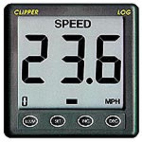 Nasa Clipper Log en snelheidsmeter met transducer