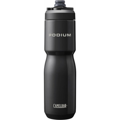 Camelbak Podium Steel 650 ml geïsoleerde bidon zwart