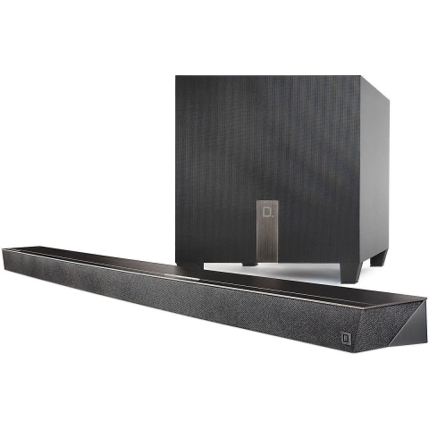 Definitive Technology Studio Slim Sys 3,1 kanaals soundbarsyteem met ingebouwde Chromecast
