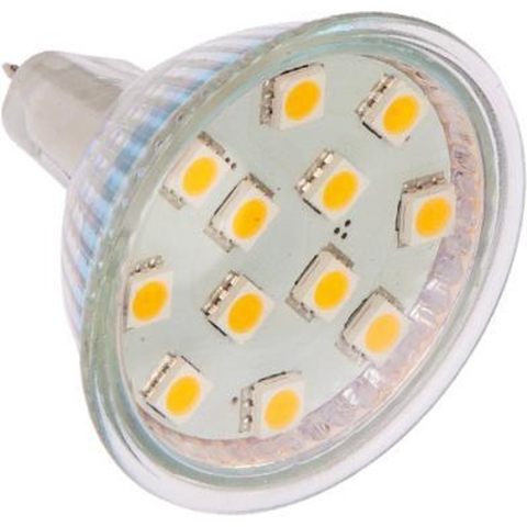 NauticLED MR16 L170C lichthoek breed 120 graden, 2700K