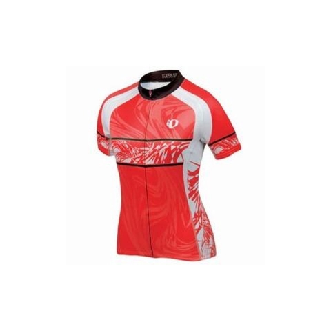 Pearl Izumi ELITE LTD fietsshirt korte mouwen rood dames, S