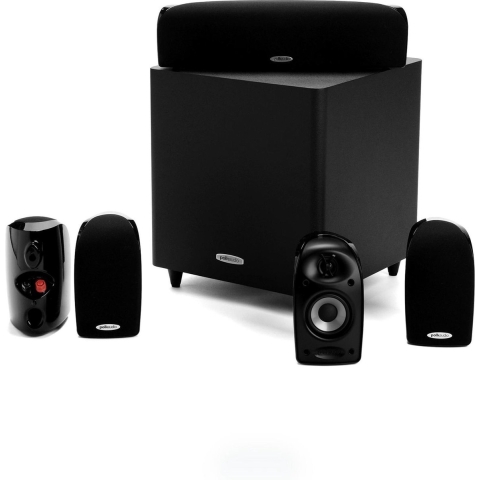 Polk TL-1600 zwart 5.1 surround speaker set