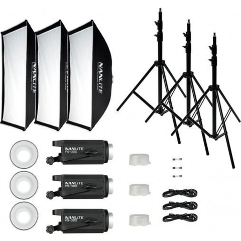 Nanlite FS-300 Tripple Kit