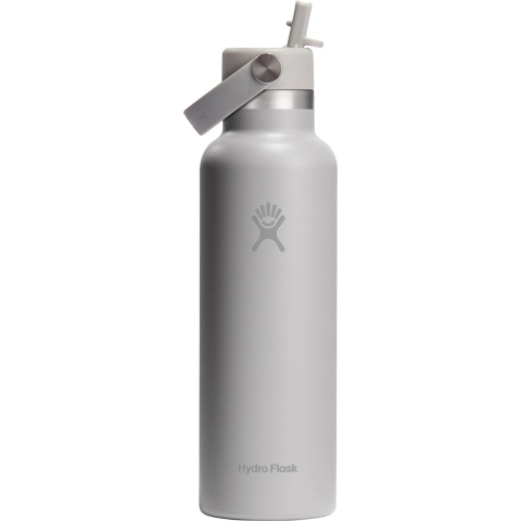 Hydro Flask Standard Mouth Flex Straw Cap Tonal Birch thermosfles, 620 ml