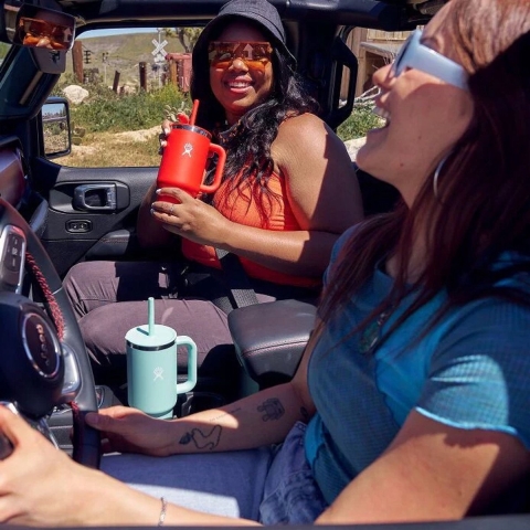 Hydro Flask All Around Aloe tumbler, 946 ml