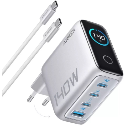 Anker 4-Poort PD 3.1 Laptop Oplader 140W