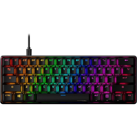 HyperX Alloy Origins 60 Zwart - draadloos Aqua Toetsenbord