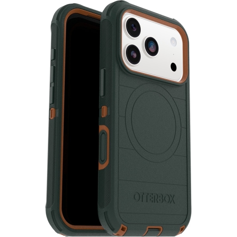 Otterbox Defender Pro iPhone 17 Pro Back Cover met MagSafe Magneet Groen