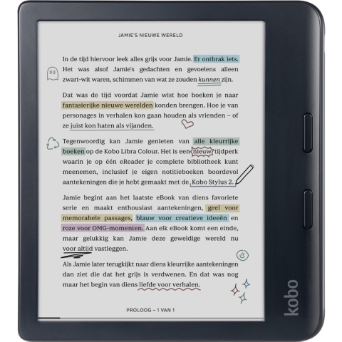 Kobo Libra Colour Black e-reader