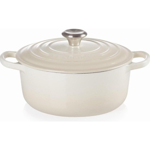 Le Creuset Braadpan Signature 'Meringue' Ø28cm / 6.7L