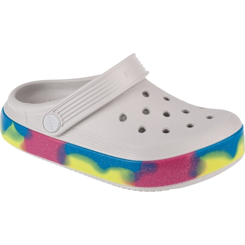 Meisjesklompen Crocs Off Court Glitter