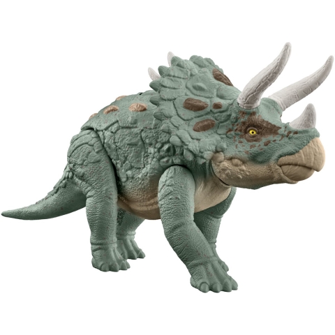 Beeldje Mattel Jurassic World Epic Evolution Gigantic Trackers Triceratops