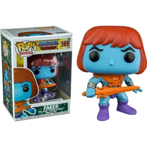Beeldje Funko POP Masters Of The Universe Faker Exclusive