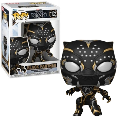 Beeldje Funko POP Marvel Black Panther Wakanda Forever Black Panther