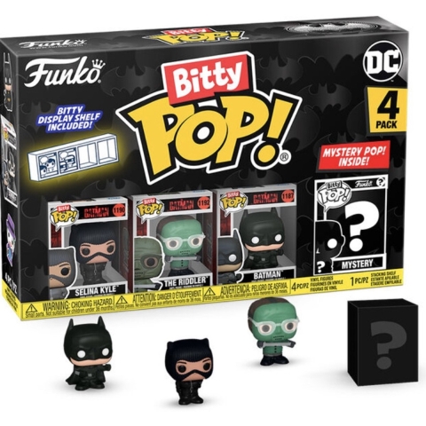 Figurine Bitty Pop DC Comics Batman 85ste verjaardag Selina Kyle Funko Blister 4 (x4)